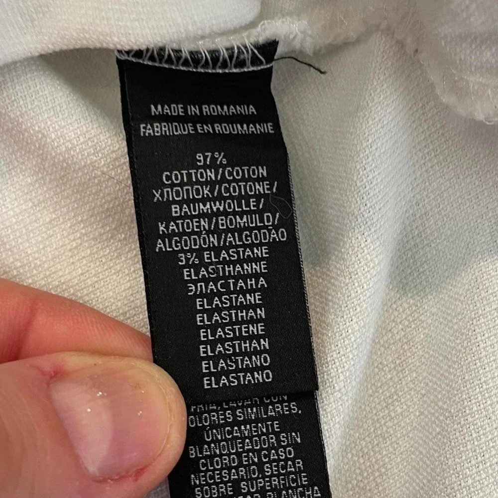 White cotton polo shirt size M by Ralph Laureen